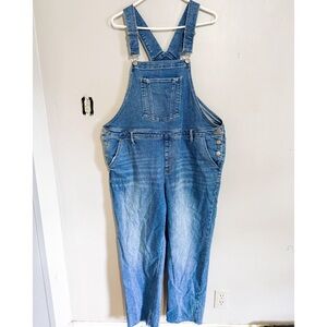 Ava & Viv Denim Overalls Size 18W